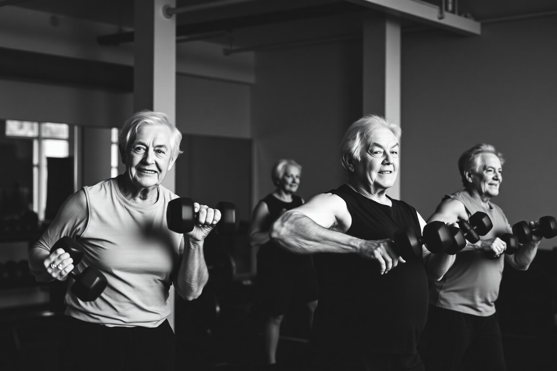 Strong 65+ class at form. west in Mechelen